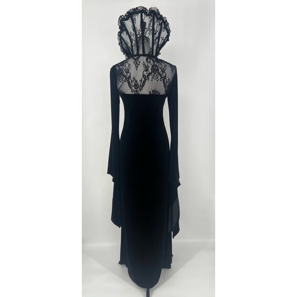 Killstar Maxi Dress Size Small Goth Gothic Vampy Witchy - Picture 4 of 7